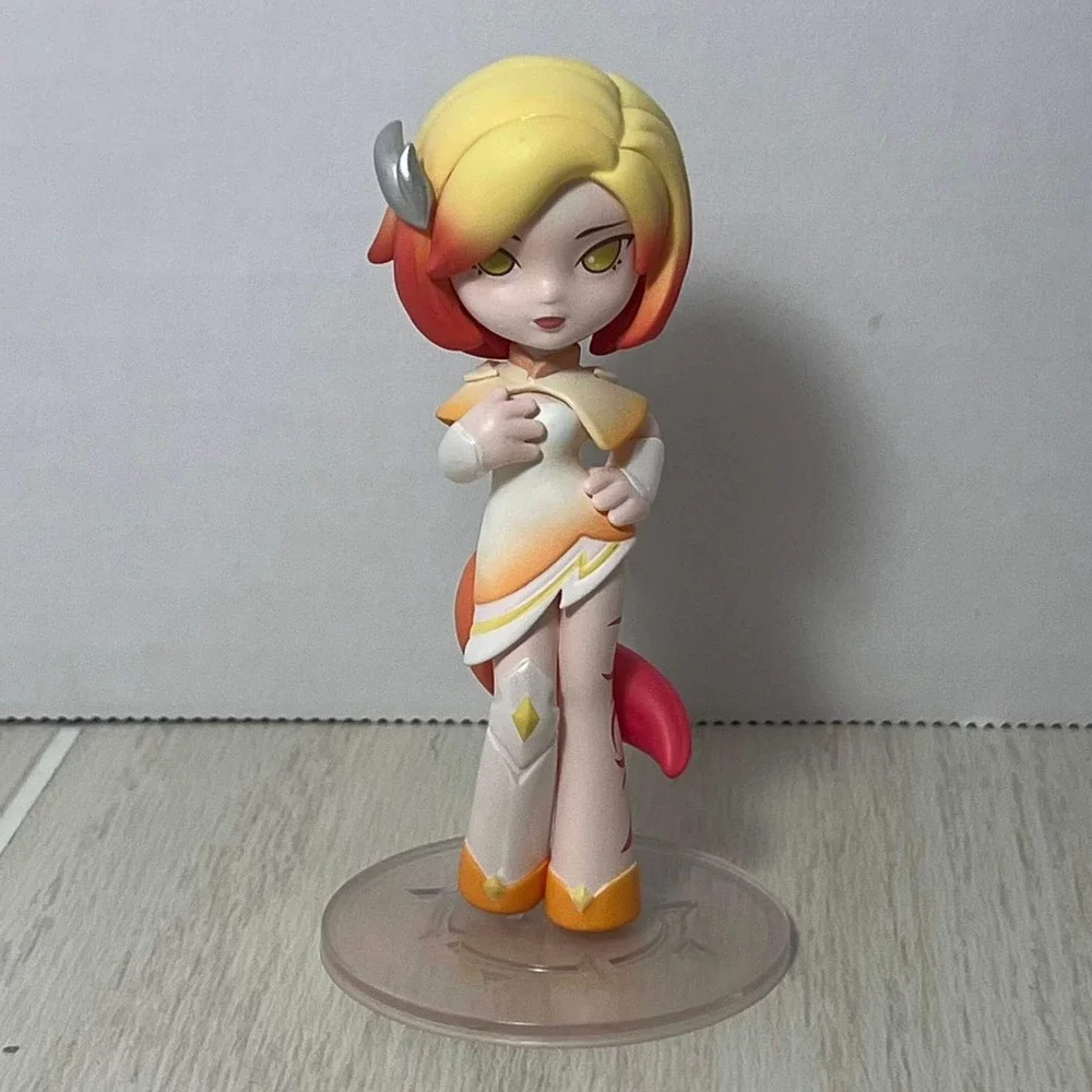 Tencent Soul Land of Warriors Goddes Blind Box Series Hu Liena Figure Orange